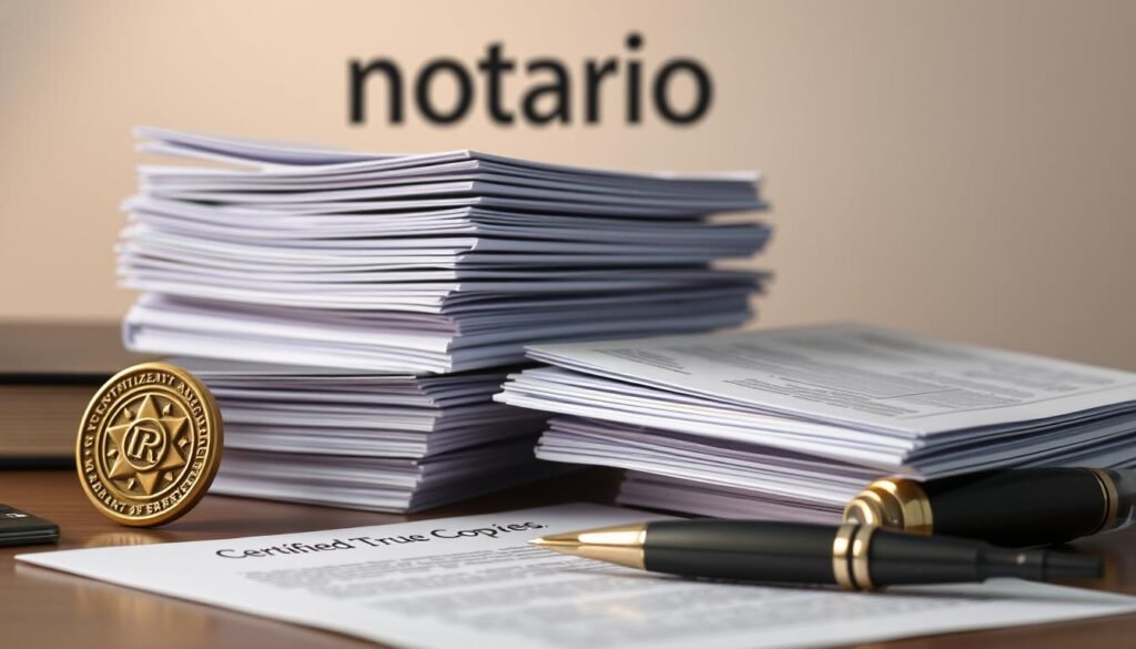 Notario Lawyers Attested Copies of Documents