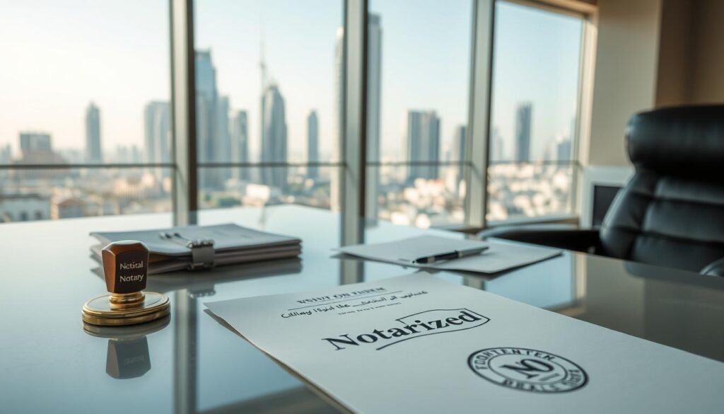 Private Notary in Dubai Notarization Services